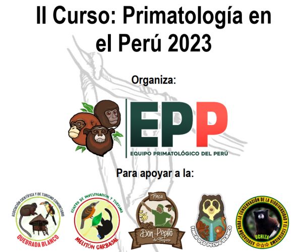 Curso Primatología en el Perú 2023
