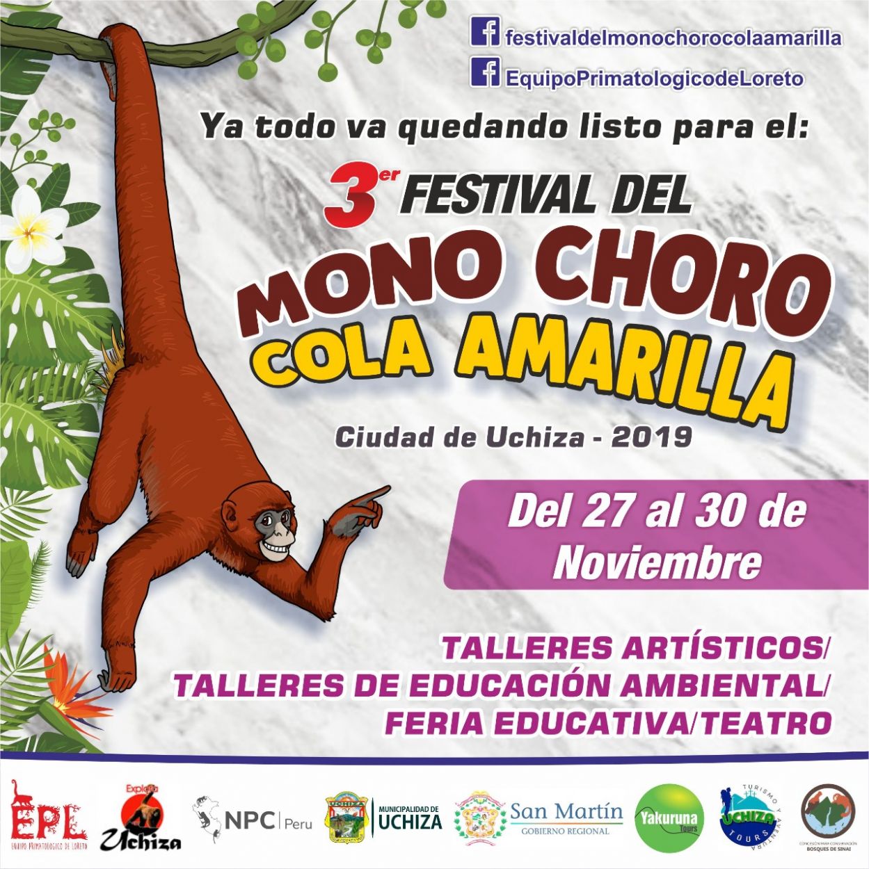 III Festival del Mono Choro Cola Amarilla